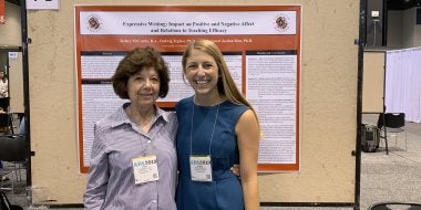 Hedy and Kelsey at APA Research Conference